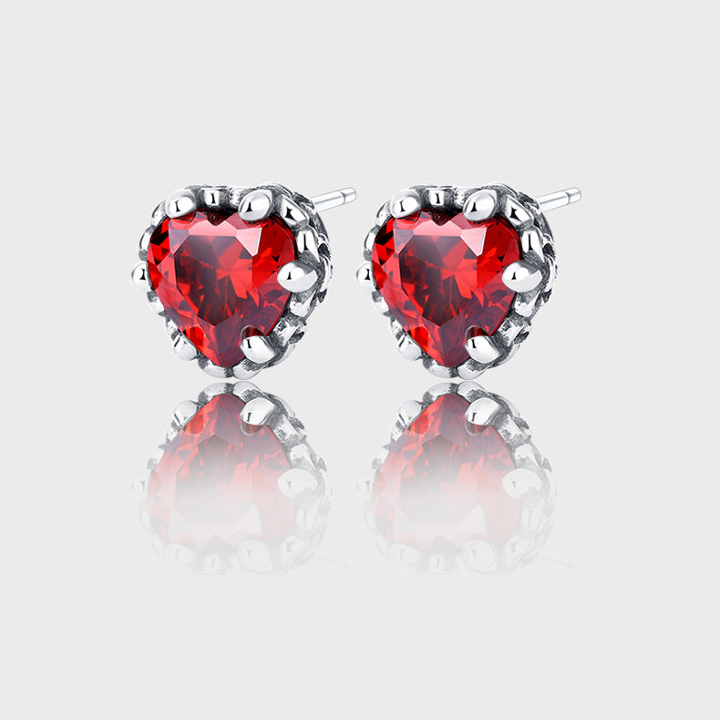 925 Sterling Silver Ins Vintage Exaggerated Earrings Female Earrings - 4 - https://x.com/titan_prim62775J