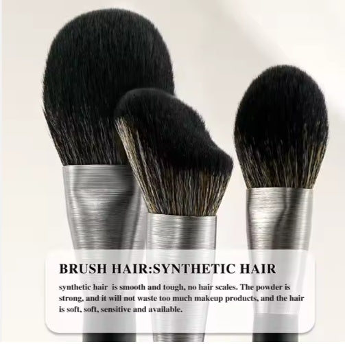 BEILI Low MOQ Ship Fast Custom High Quality Make Up Brushes Wholesale Wood Handle Premium Natural10pcs Makeup Brush - 5.0 - CJ