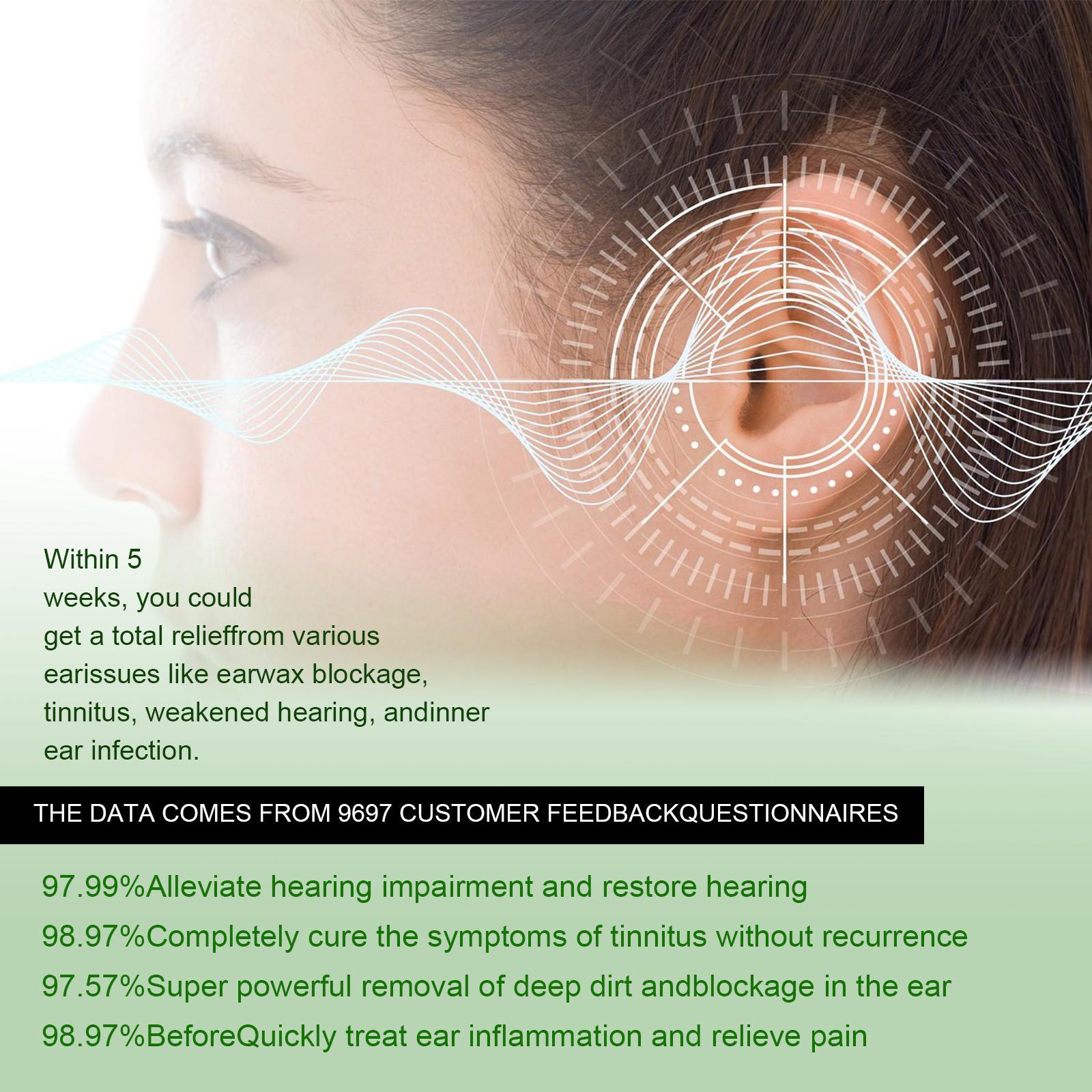 Erlebao Ear Soothing Health Care Ear Drops, Relieve Inner Ear Blockage And Tinnitus Discomfort - 5 - CJ