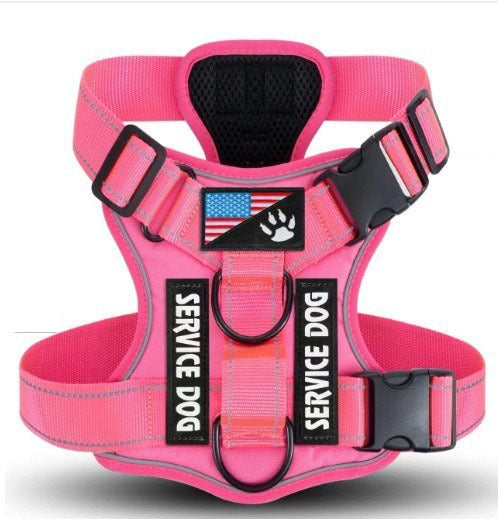 Large Dog Tactical Chest Strap Vest - 0 - CJ