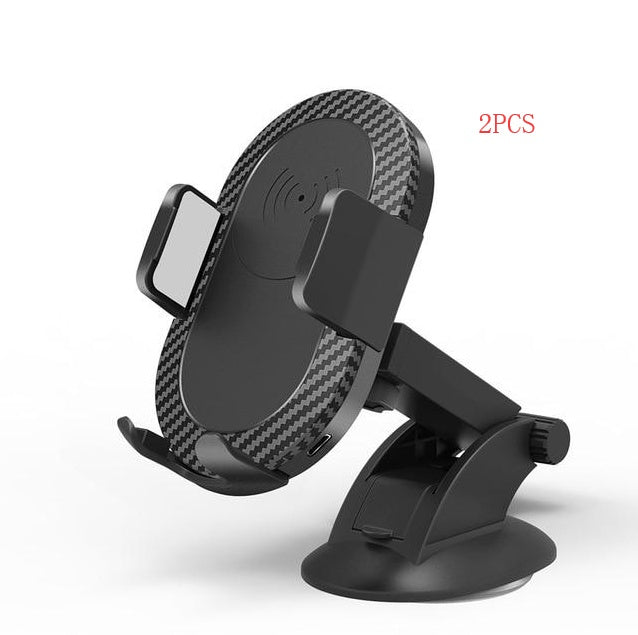 PURERADIAN Tm Wireless Fast Charge Car Phone Holder - 0 - CJ - Black - Q2pcs - CJSJSJSJ00491 - Black - Q2pcs