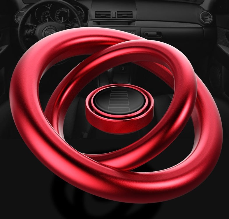 Solar Auto Rotation Car Air Freshener Perfume Seat - 0 - CJ