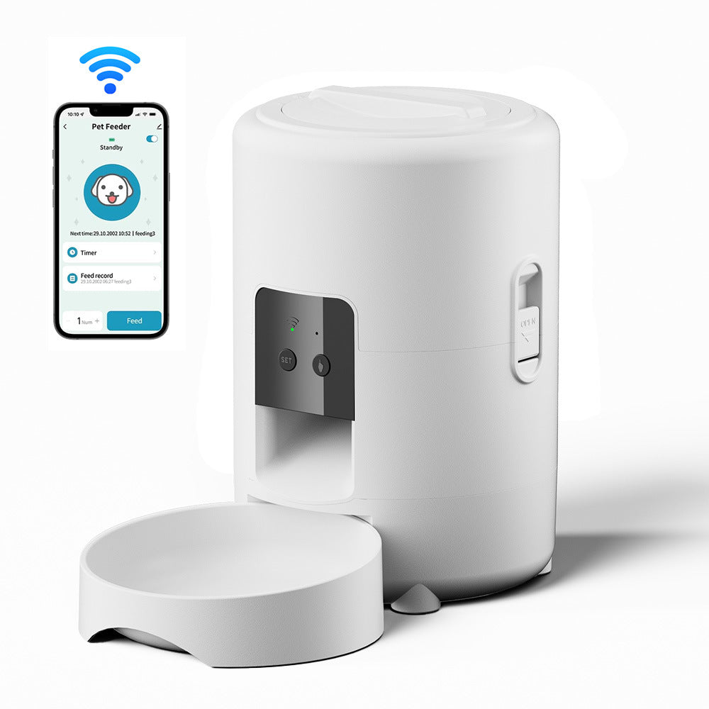 Pet Smart Feeder 2L Dog Feeding Machine WIFI Timing - 0 - CJ