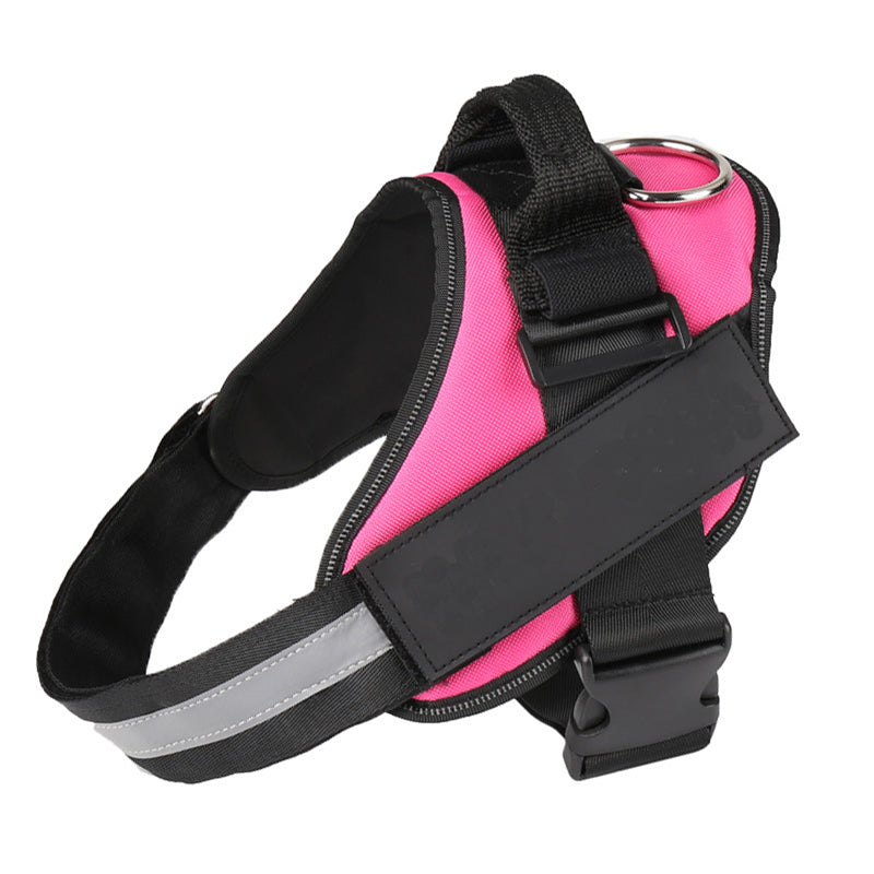 Personalized Custom Reflective Breathable Dog Harness NO PULL Adjustable Pet Harness For Small Large Dog Harness Vest With Patch - 7 - CJ