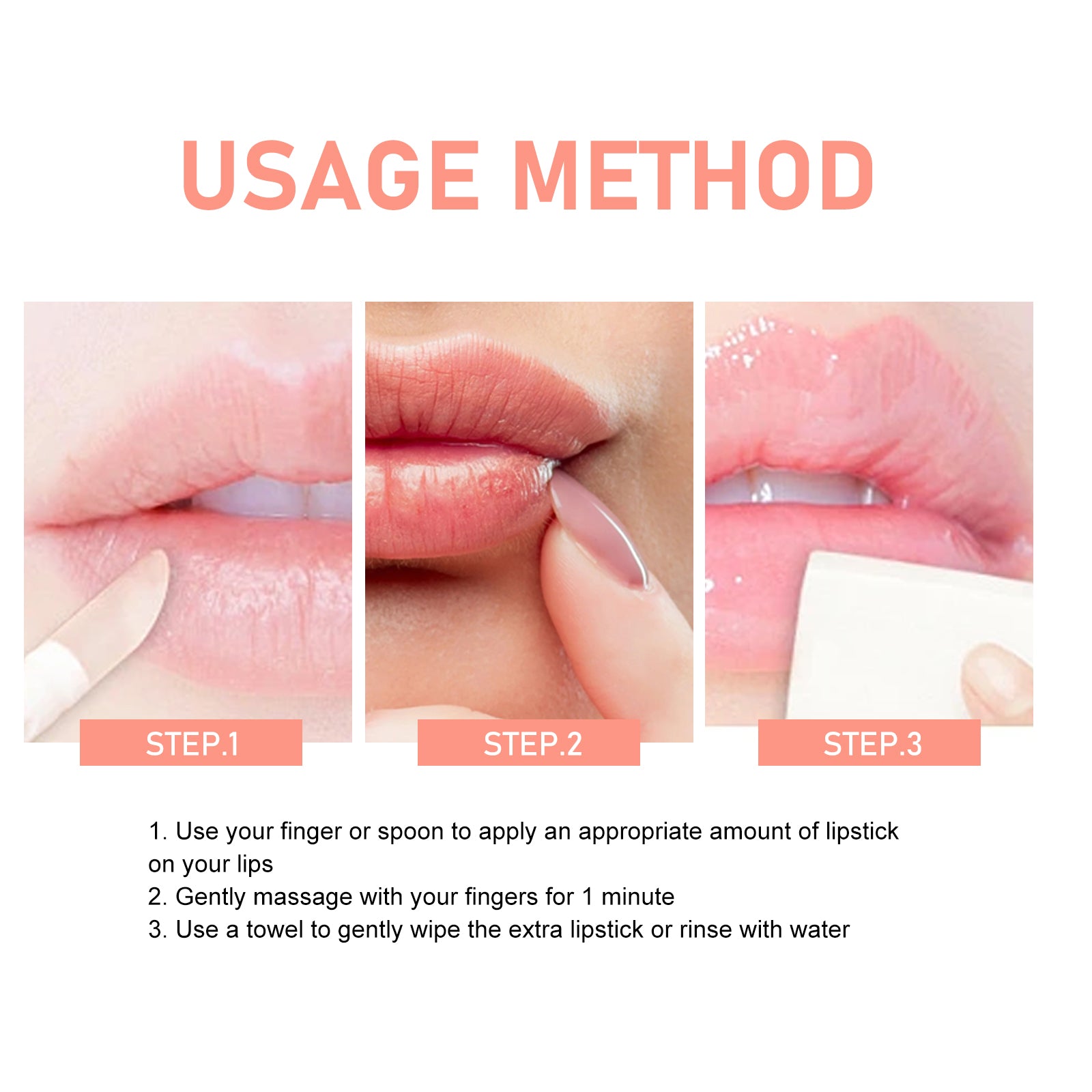 EELHOE Strawberry Lip Scrub, Moisturize Lips, Prevent Dry Crack, Moisturize Dead Skin, And Fade The Corners Of Lips - 5 - CJ
