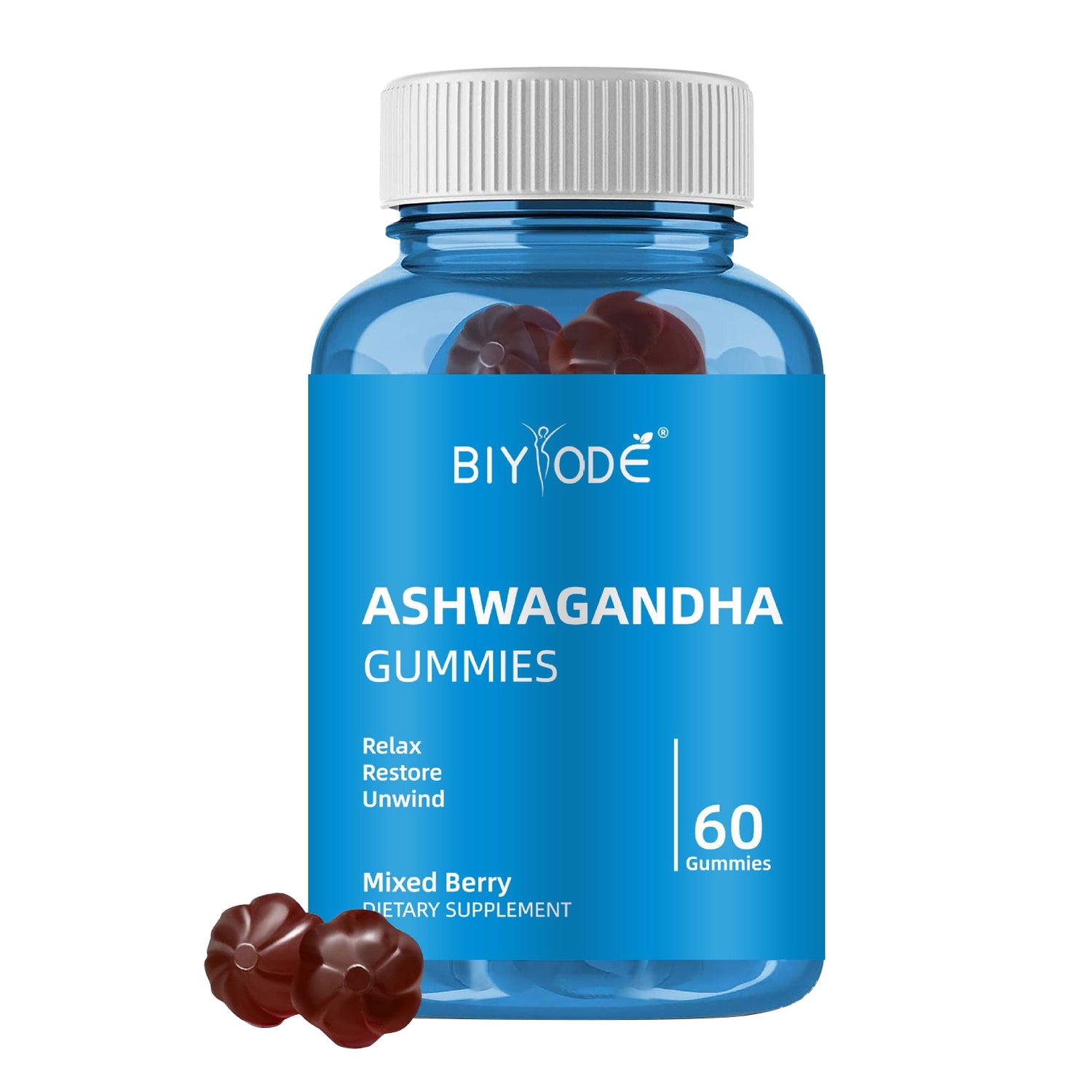 Biyode Effective Formula Relaxation Relief Ashwagandha Gummies - 4 - CJ