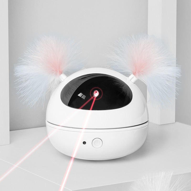 Automatic electric cat toy cat toy - 0 - CJ - White - CJJJCWMY00847 - White
