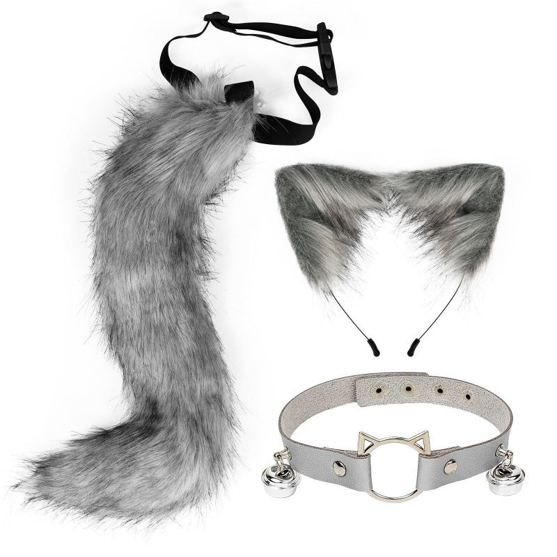 Ear Cat Tail Set Hair Hoop - 0 - CJ