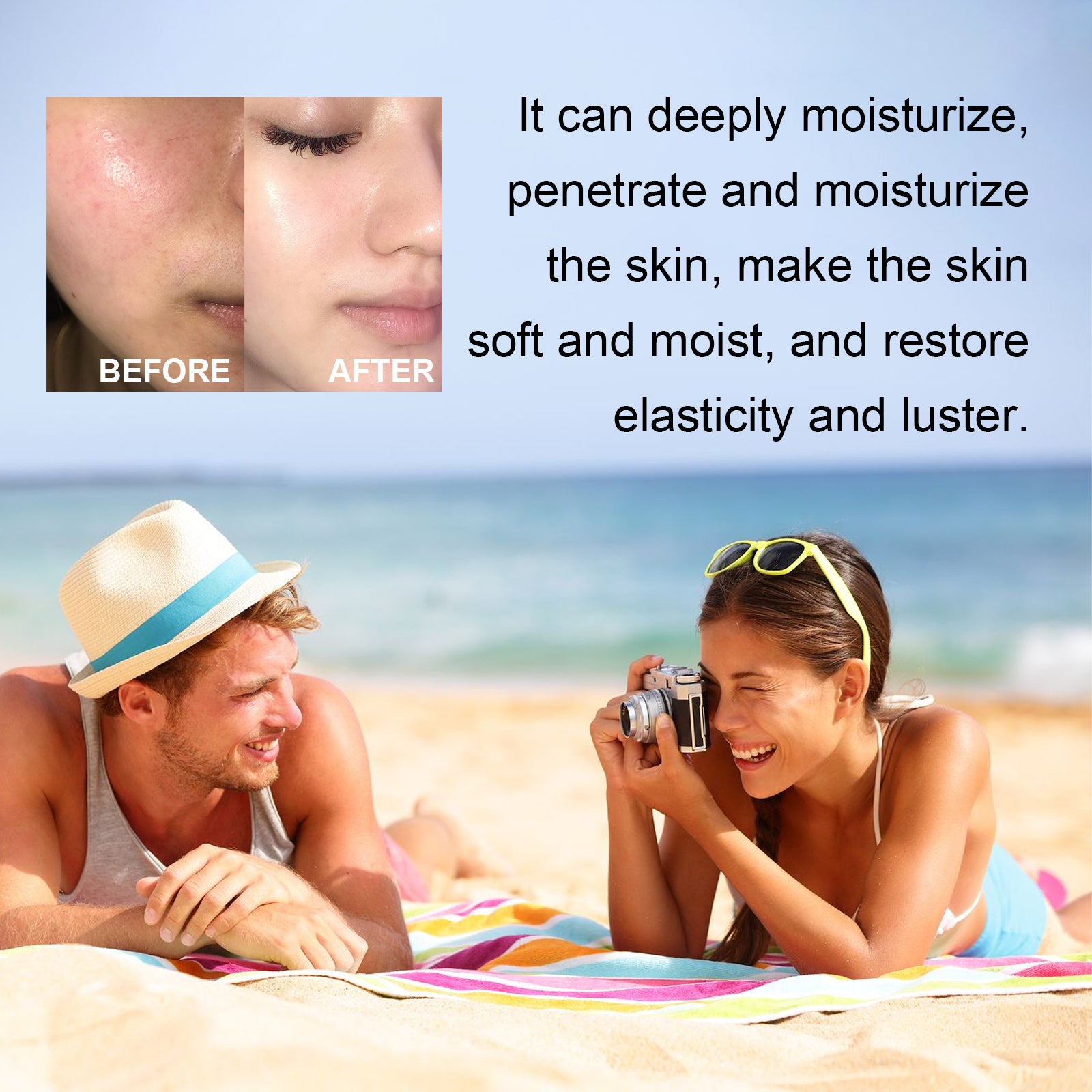 OUHOE Moisturizing And Protective Emulsion, Moisturizing And Refreshing, Non - Sticky, Uv Isolation, Rapid Film Formation, Moisturizing And Nourishing - 5 - CJ