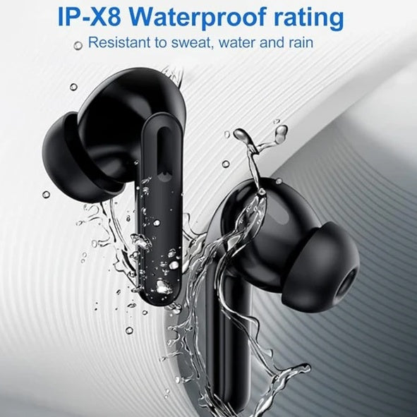 Bluetooth Earbuds Headset 5.3 Wireless Noise Cancelling TWS Trucker Waterproof - 5 - CJ