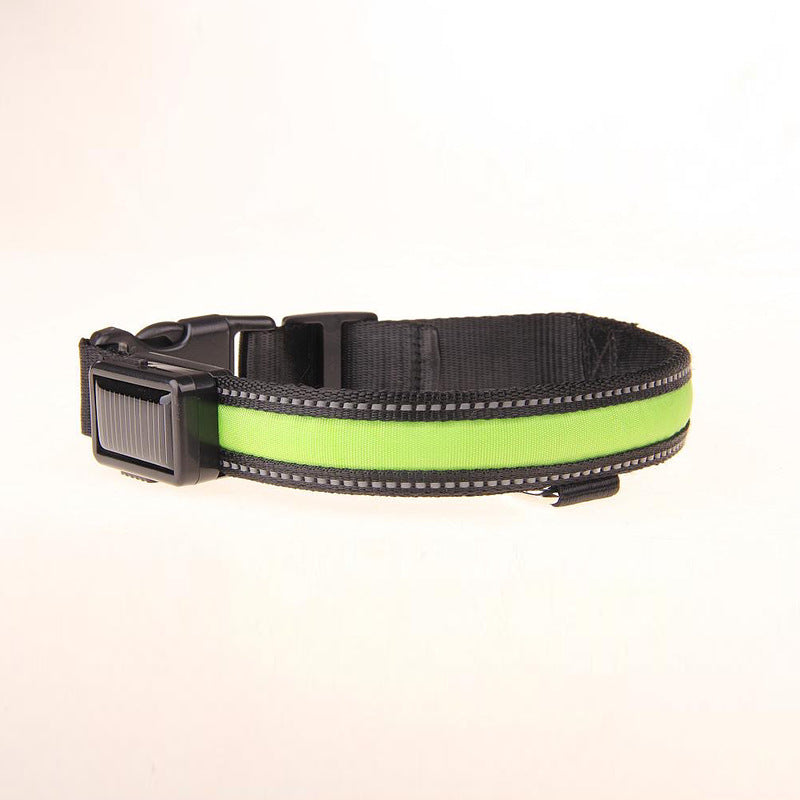 Solar LED Luminous Pet Dog Fashion Collar - 0 - CJ