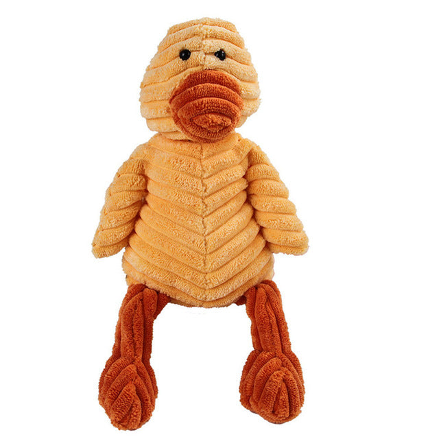 Vocal Animal Plush for Pet Dog Molar Teeth Cleaning Training - 0 - CJ