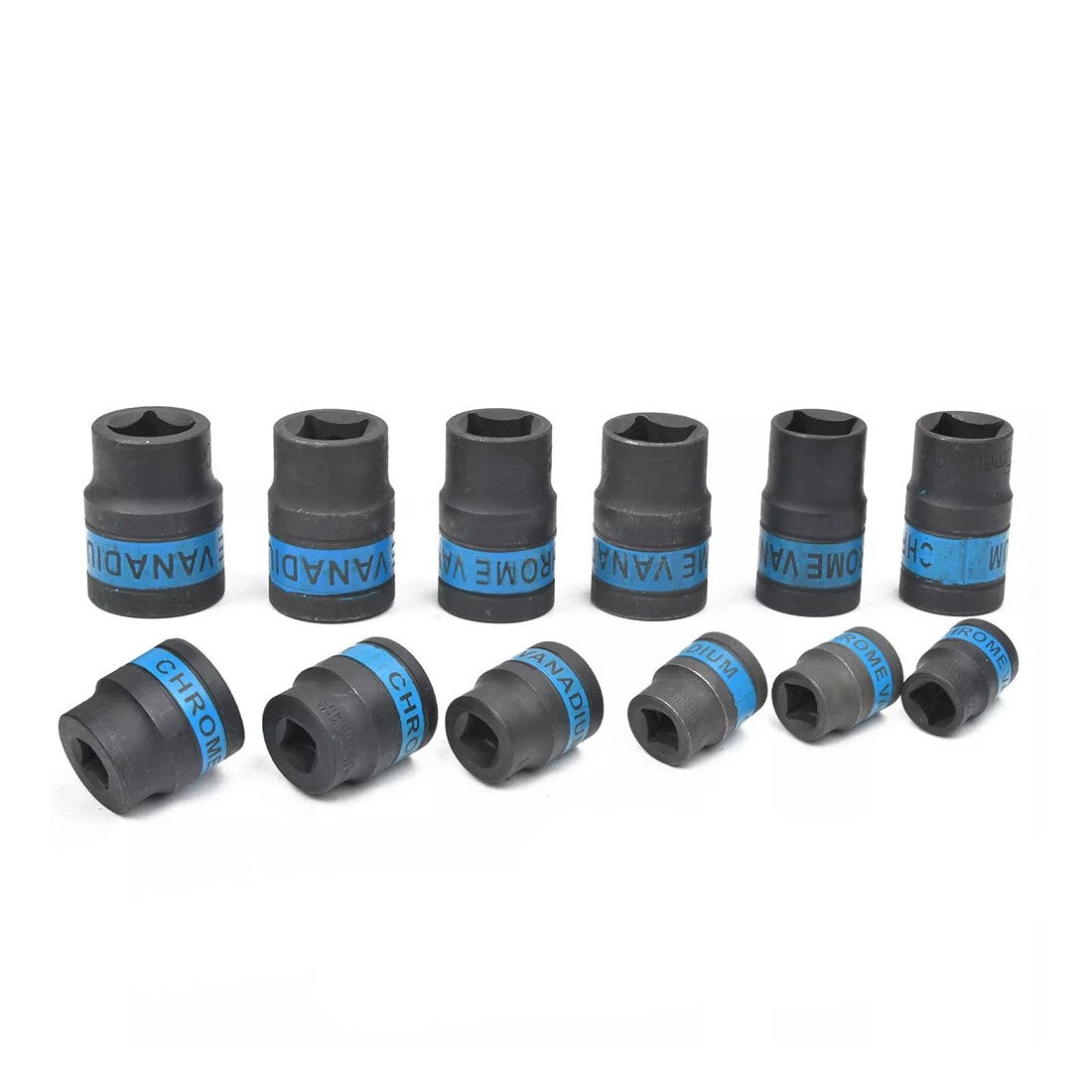 Heavy Duty 1&2 Ratchet Wrench Socket Set 8 - 32mm Metric Extension Bar Metal Case - 5 - cjdropshipping