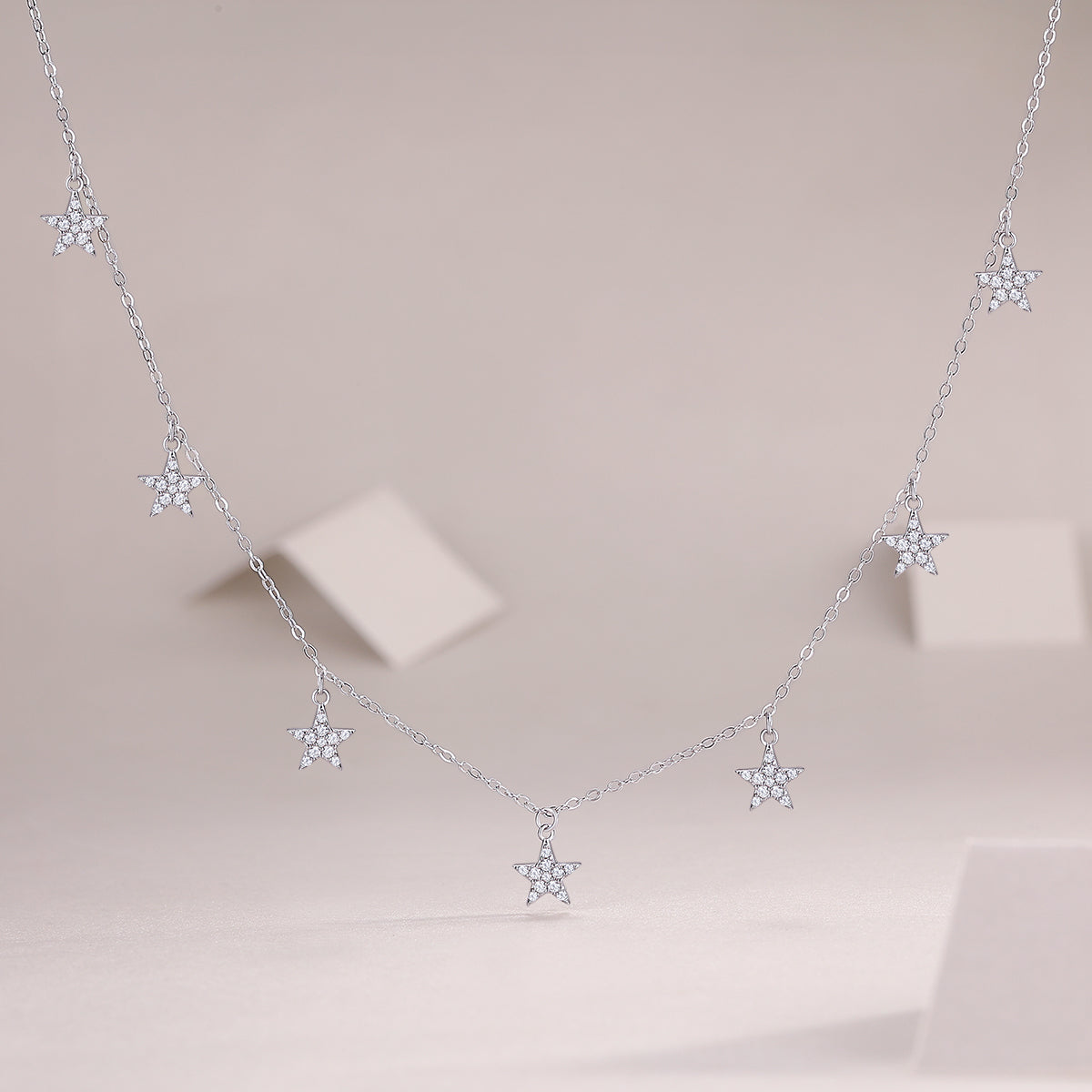 1Star Love - A Fashionable And Luxurious Diamond Jewelry Pendant Set With Moissanite S925 Sterling Silver And Platinum Plating Prohibit TikTok sales - 5 - CJ