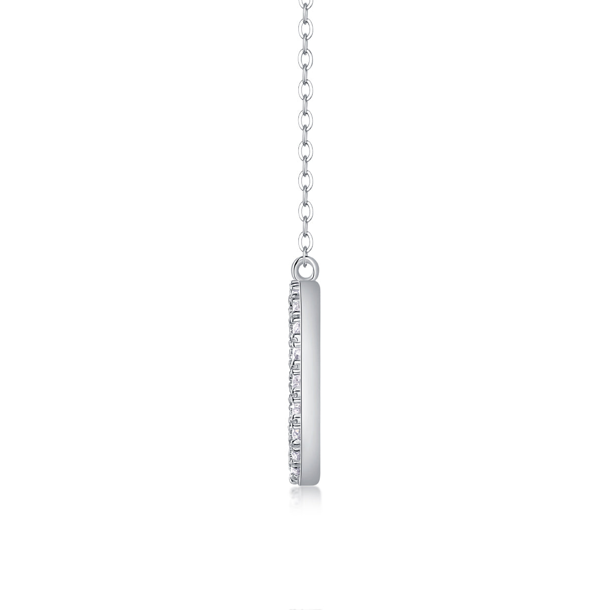 1As You Wish - A Fashionable And Luxurious Diamond Jewelry Pendant Set With Moissanite S925 Sterling Silver And Platinum Plating Prohibit TikTok sales - 5 - cj