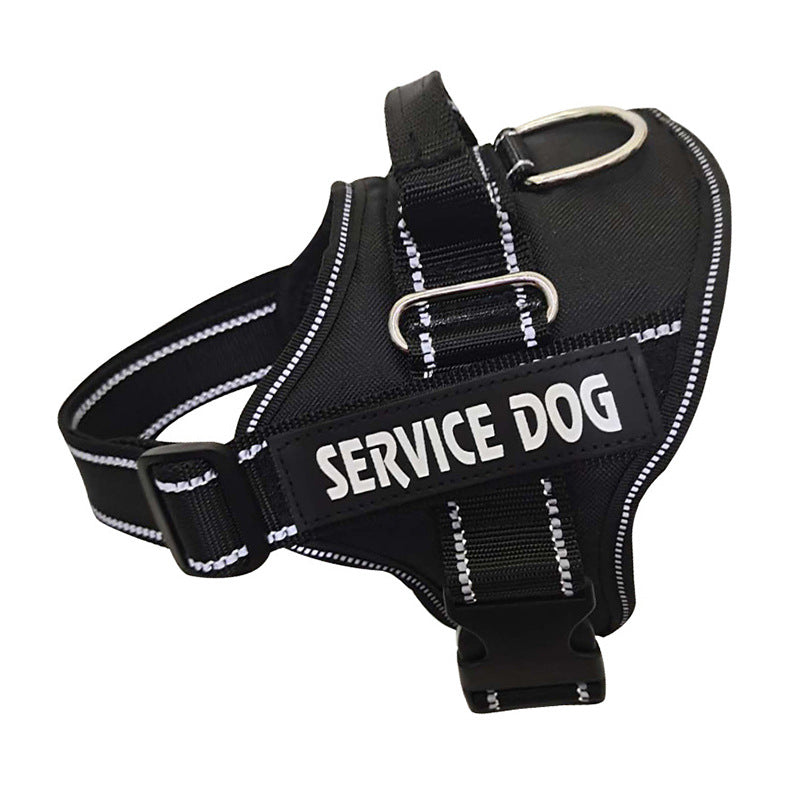 Personalization Of Pet Chest Strap Products - 7 - CJ - Black - XL - CJGX163660310JQ