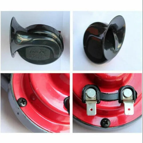2PC 12V 300DB Super Loud Train Air Horn Waterproof Motorcycle Car Truck SUV Boat - 5 - cjdropshipping