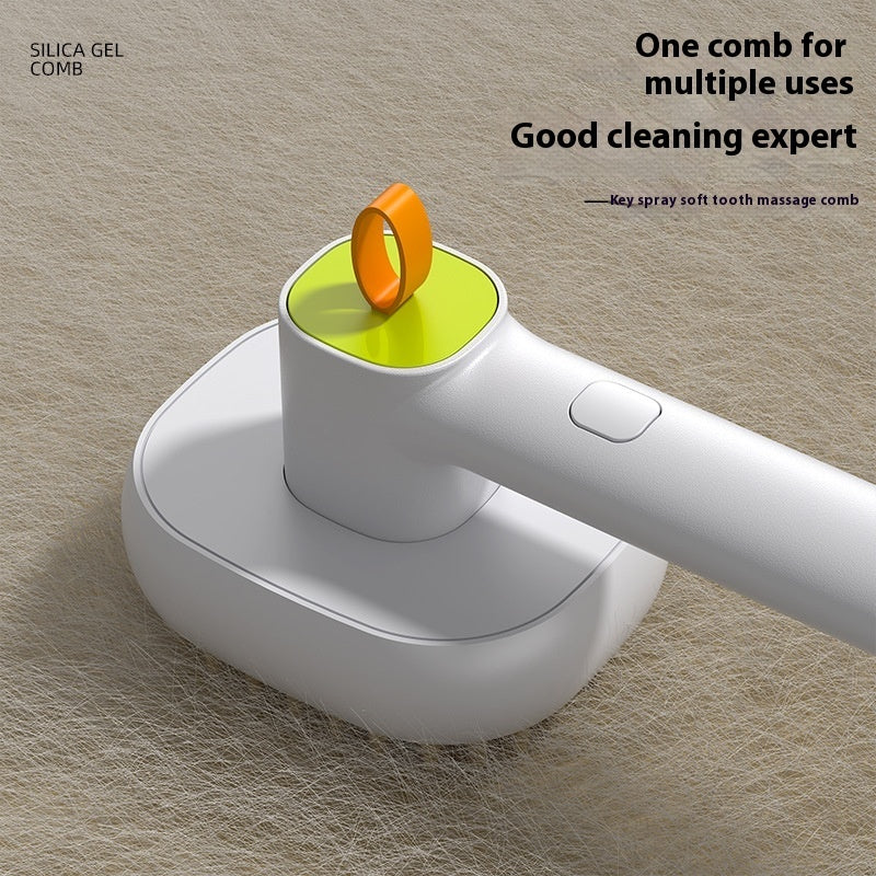 Pets Cat Dog Soft Teeth Electric Massage Spray Comb Pet Products - 0 - CJ