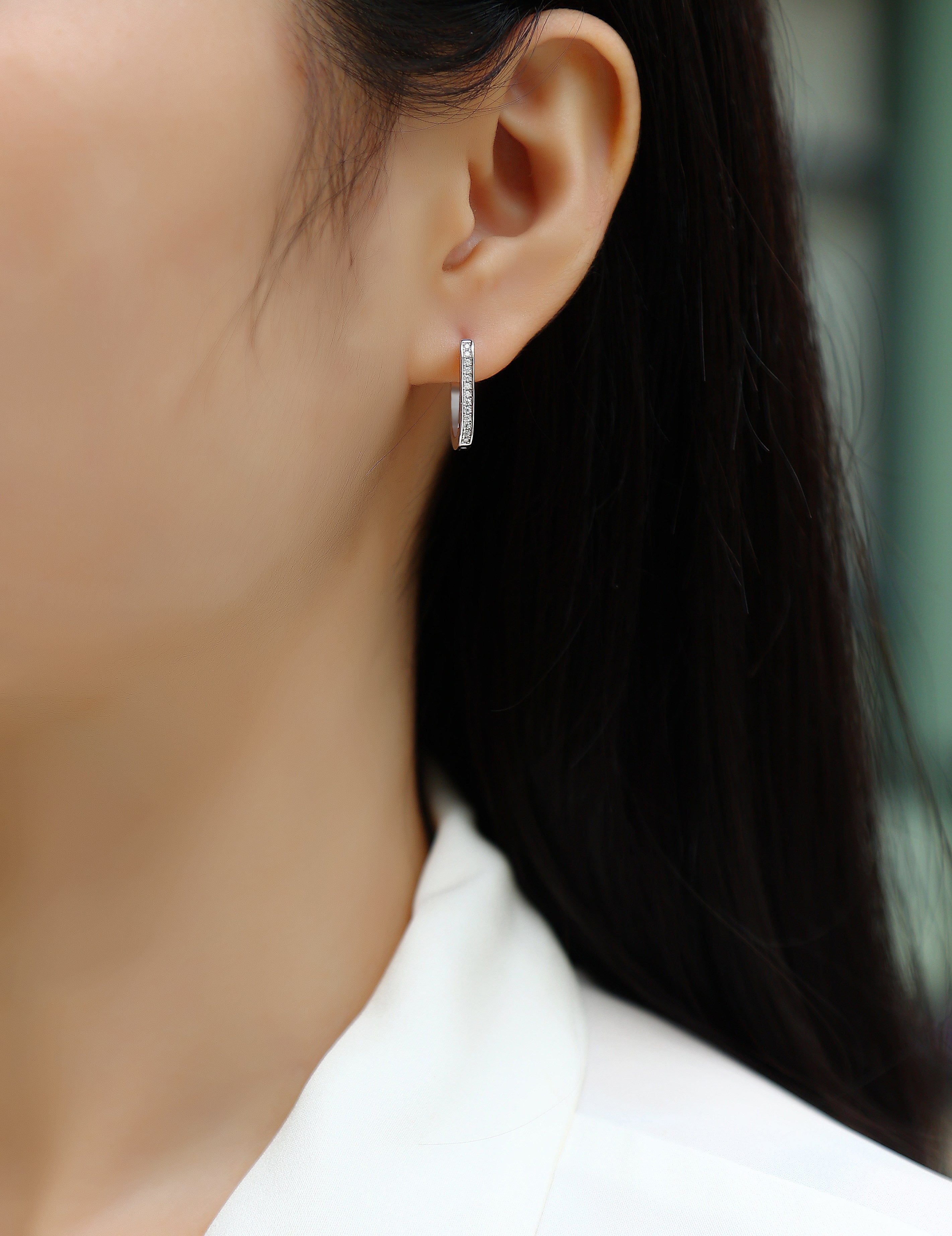 1Reincarnation - Fashionable And Luxurious Diamond Jewelry With Moissanite S925 Sterling Silver And Platinum - plated Stud Earrings Prohibit TikTok sales - 5 - cjdropshipping
