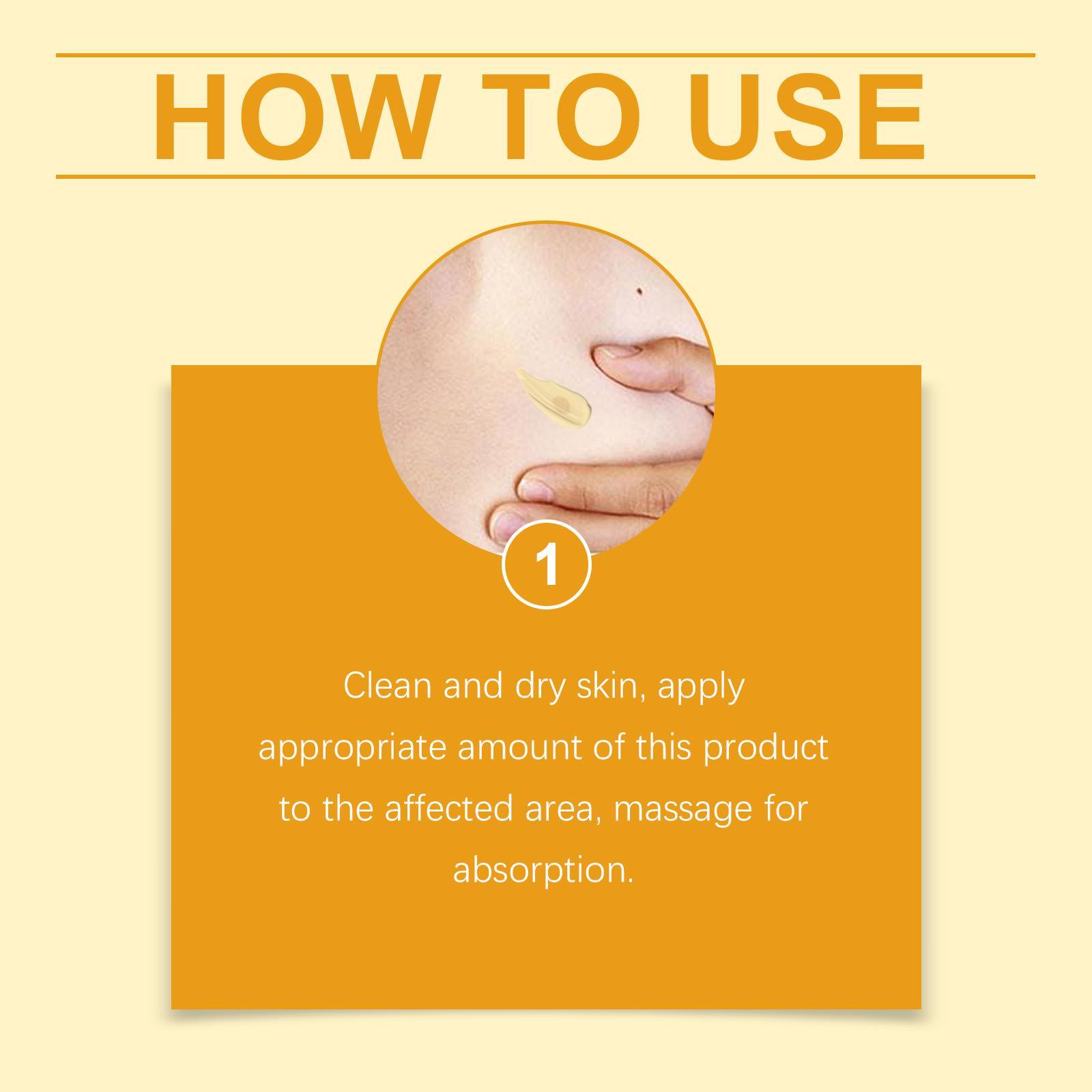 Houkeya Bee Skin Care Cream Gentle Cleansing, Mole Removal, Moisturizing, Soothing Skin Care Cream - 5 - CJ