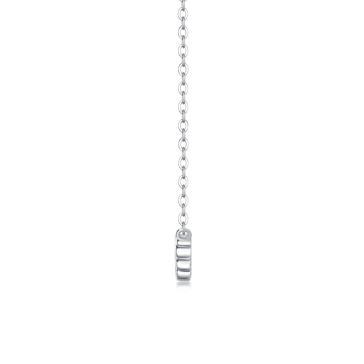 1White Moon And Stars - A Fashionable And Luxurious Diamond Jewelry Pendant Set With Moissanite S925 Sterling Silver And Platinum Plating Prohibit TikTok sales - 5 - cj
