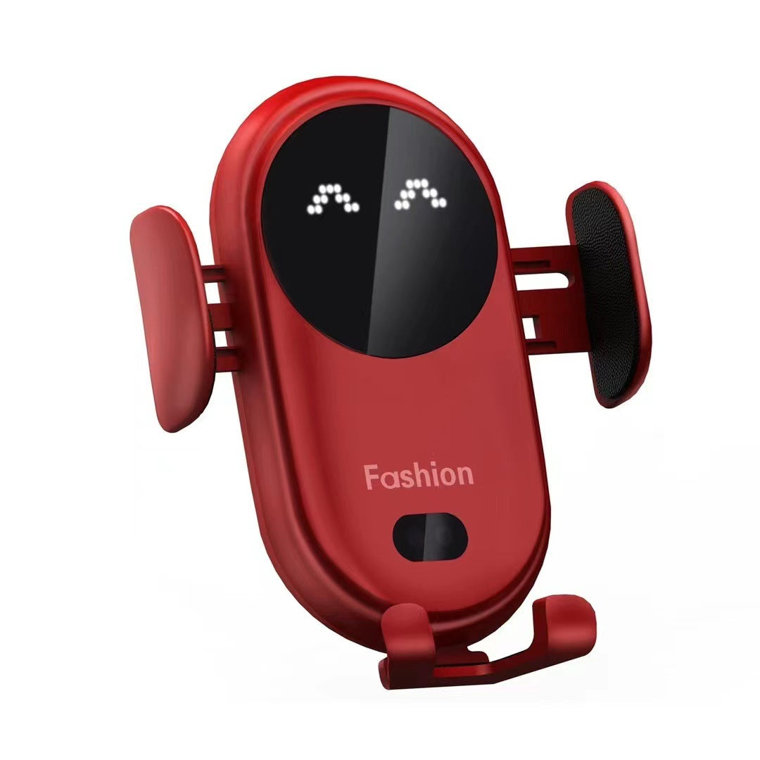 Infrared Induction Car Wireless Charger Car Phone Holder - 0 - CJ - Red - USB - CJSJ124411303CX