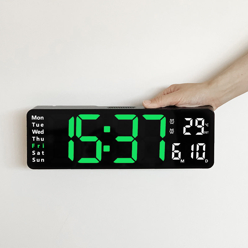 UK 16 - inch LED Digital Clock With Battery - 5 - CJ