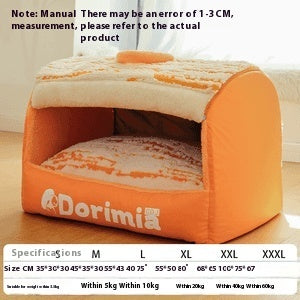 Kennel Four Seasons Universal Closed Warm Removable Washable - 0 - CJ