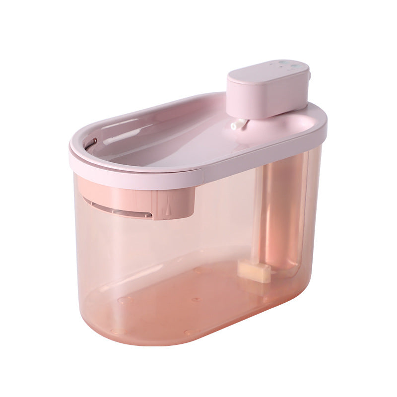 Automatic Drinking Bowl For Cats And Pets - 0 - CJ - Pink - Belt charging - CJMY158695604DW