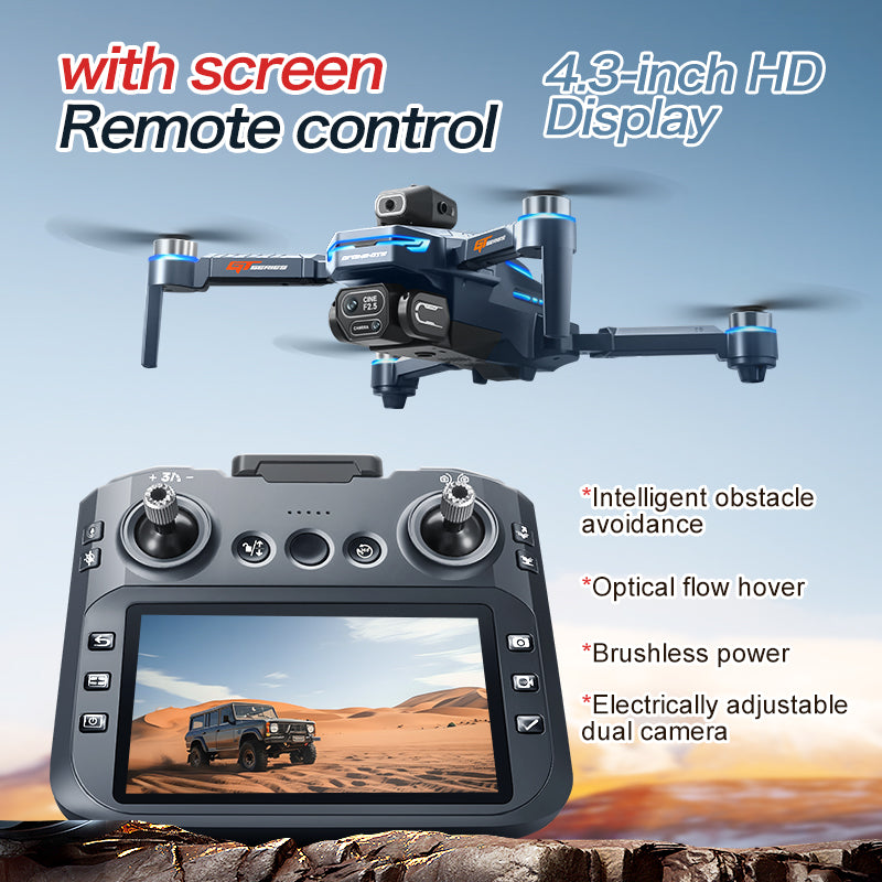 GT8 Brushless Motor Drone With 6K HD Camera & 5G FPV Transmission Free RC Quadcopter, Obstacle Avoidance, Altitude Hold One - Key Return To Foldable For Aerial Photography - 5 - CJ