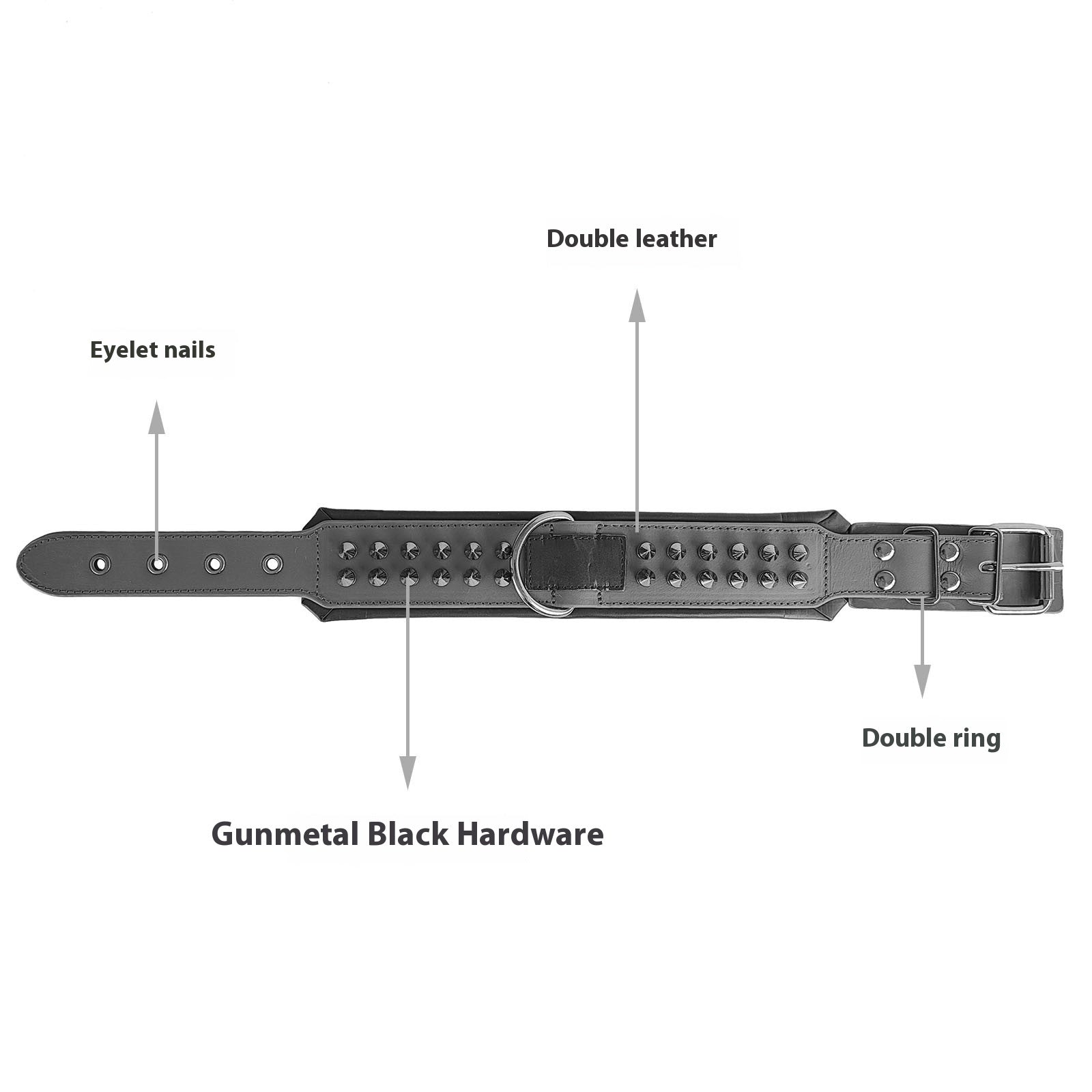 Pet Collar Leather Collar Dog Collar Bandana - 0 - CJ