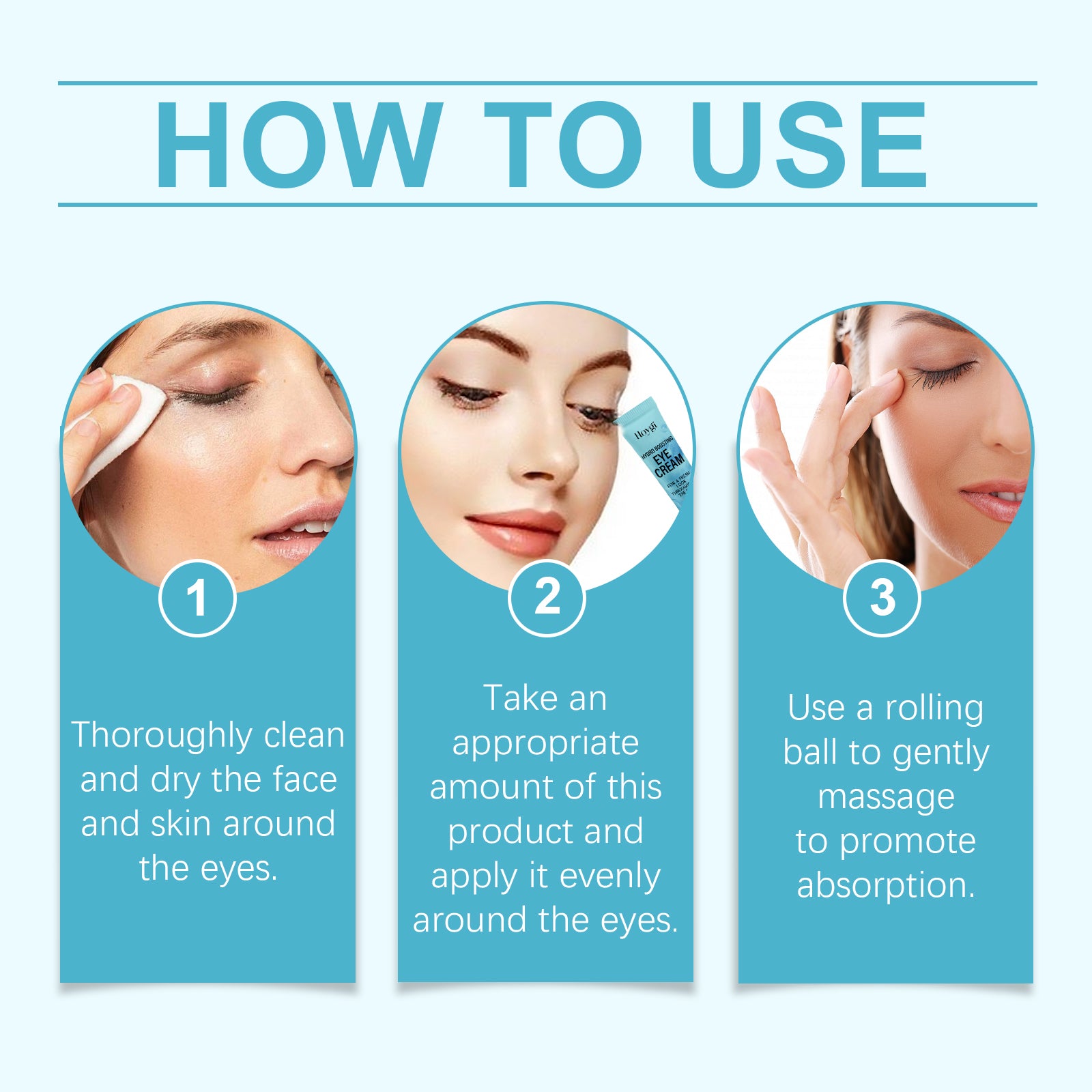 Hoygi Nourishing Eye Cream Firming And Lifting Eye Cream Hydrates And Moisturizes The Skin Around The Eyes And Nourishes And Rejuvenates The Skin Around The Eyes - 5 - CJ
