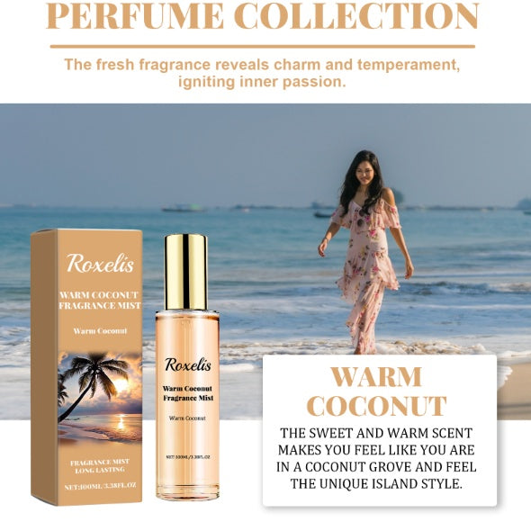 Roxelis Coconut Passionate Perfume Spray Lasting Fragrance - 5 - CJ
