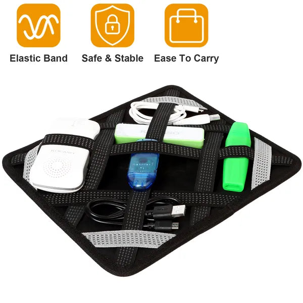 Tablet Case Organizer Elastic Band Tablet Sleeve For 9.7in Tablets With Double - sided Design - 5 - CJ