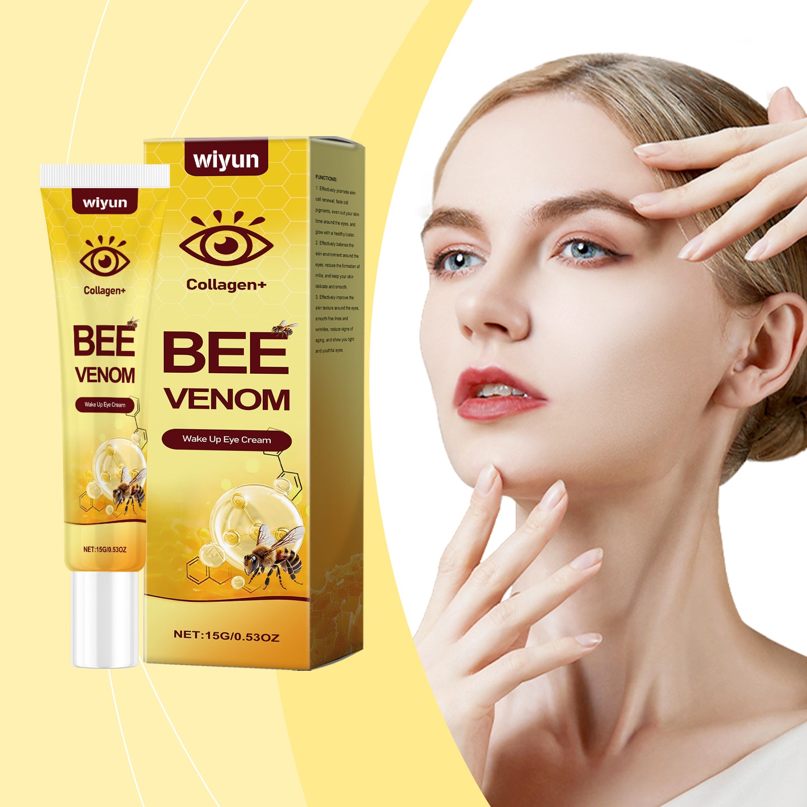 Wiyun Firming Eye Cream, Moisturizes The Skin Around The Eyes And Hydrates And Hydrates The Skin Firming And Moisturizing Eye Cream - 5 - CJ