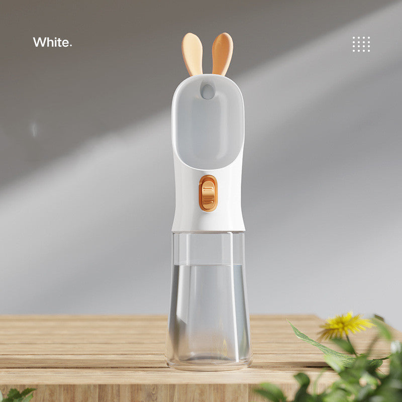Pet Water Bottle Travel Bottle Pet Cat And Dog Water Bottle - 0 - CJ - White - Water glass - CJGY151710203CX
