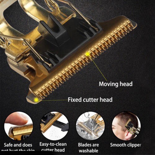 Beard Trimmer Hair Clippers Cordless Hair Cutting Barber Shaving Machine For Men Rechargeable - 5 - CJ