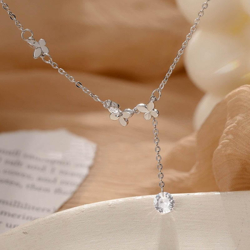 Butterfly Anklet, Featuring An Exquisite Butterfly Design That's Agile And Elegant. The Thin Chain Fits The Ankle Snugly, Glows With A Faint Shimmer, Adding Romantic Ingenuity To Summer Outfits. - 5 - CJ