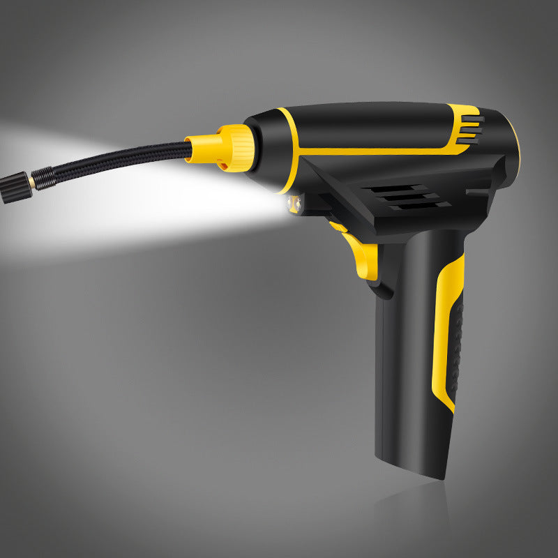 Automatic Portable Handheld Digital LED Smart Car Air Compressor - 0 - CJ