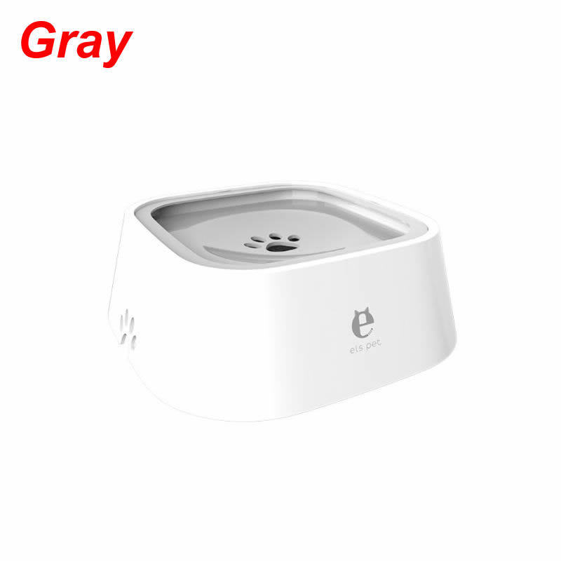 Portable Dog Bowl Pet Floating Bowl Splash - proof - 0 - CJ - Grey - CJJJCWMY01163 - Grey