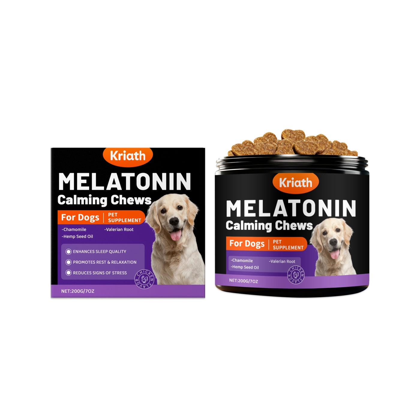 Dog Melatonin Support Soft Particles - 0 - CJ