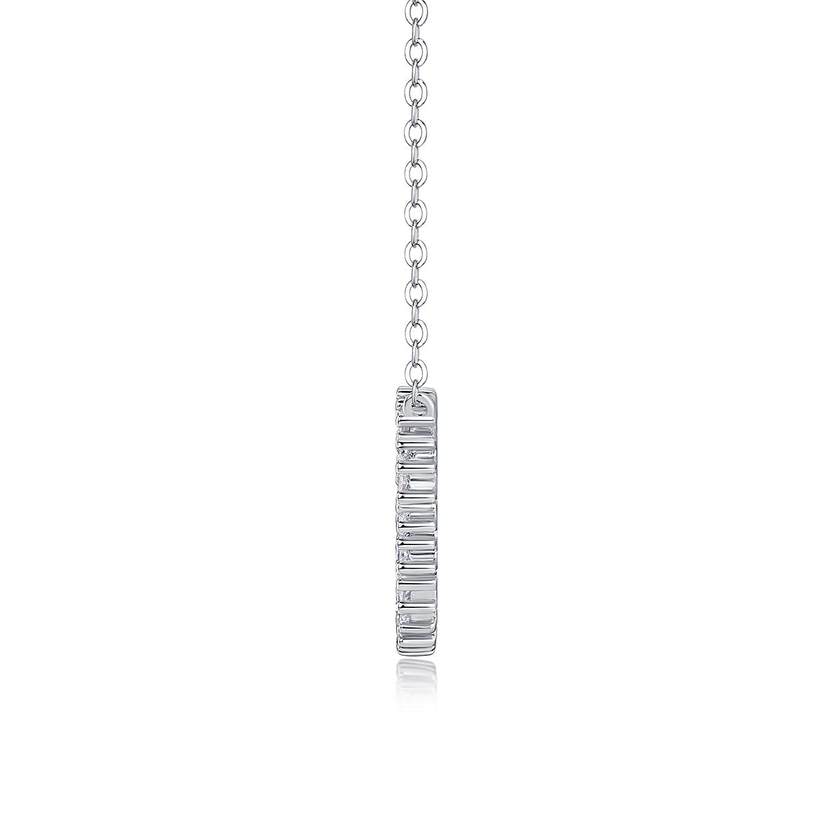 1Emerald Water Ripples - A Fashionable And Luxurious Diamond Jewelry Pendant Set With Moissanite S925 Sterling Silver And Platinum Plating Prohibit TikTok sales - 5 - cj