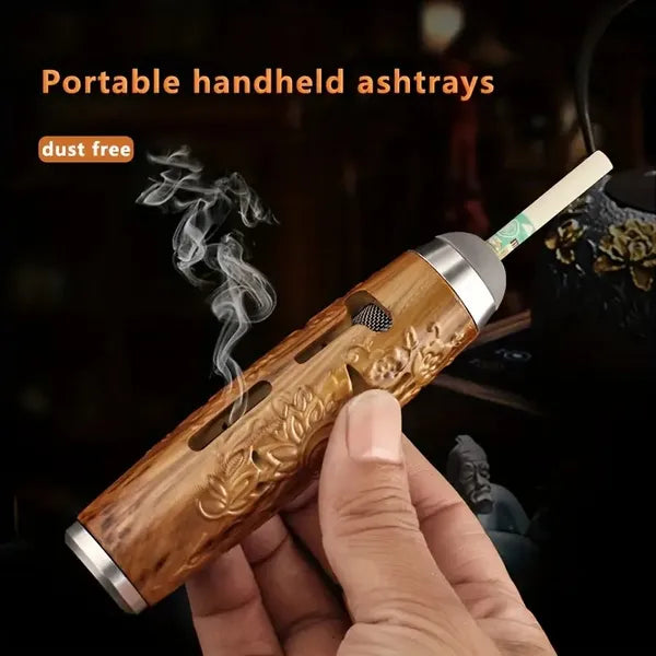 Beautifully Gift Boxed, Portable Car Ashtray Features An Innovative Anti - smoke, Anti - drip Design Home Or Office - Keeps Your Car Clean And Odour Free, Clothing Safe - Ideal For On - the - go Smokers - 5 - CJ