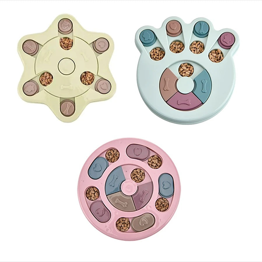 Dog Puzzle Toys Increase IQ Interactive Slow Dispensing Feeding Dog Training Games Feeder For Small Medium Dog Pet Training Toy - 0 - CJ