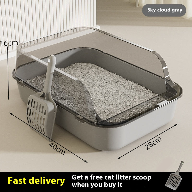 Litter Box Splash - proof Semi - closed - 0 - CJ