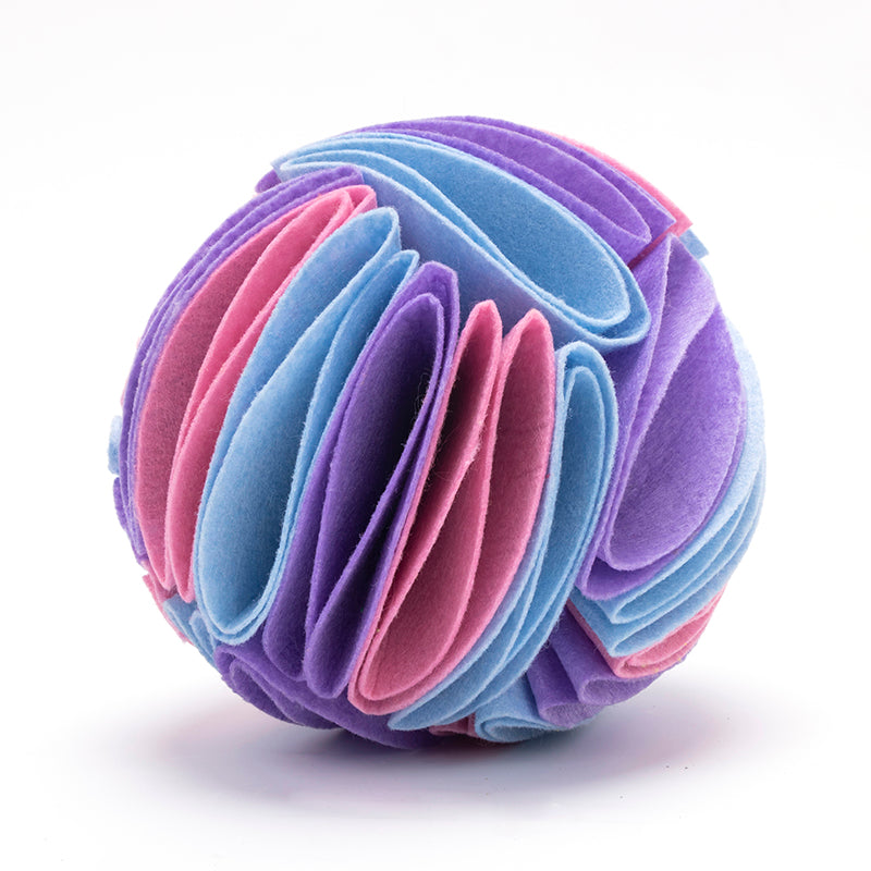 Foldable Dog Snuffle Ball Dog Training Toys Increase IQ Pet Cat Training Games Feeding Intelligence Toy - 4 - CJ