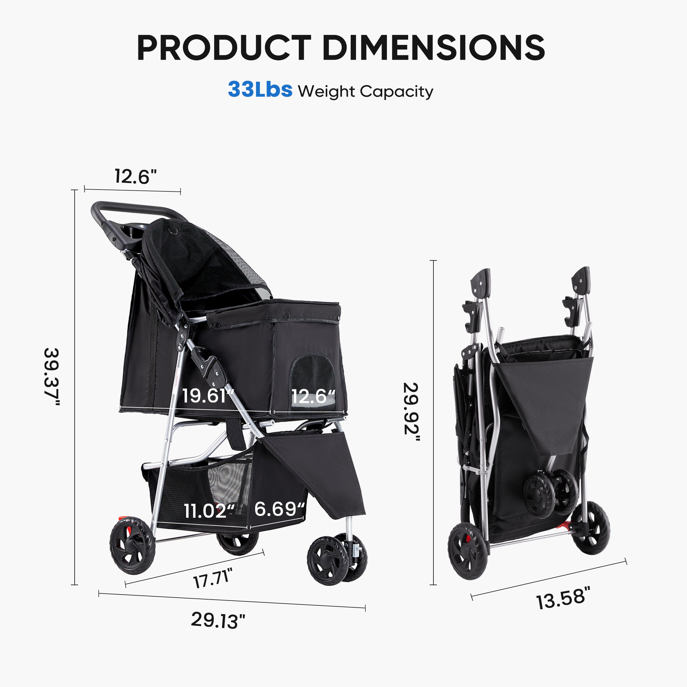 Cat And Dog Pet Cart - 5 - CJ