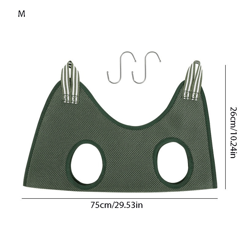 Pet Grooming Hammock Harness For Cats And Dogs, Cat Grooming Sling For Trimming Nail And Ear Care, Pet Hammock Restraint Bag - 5 - CJ