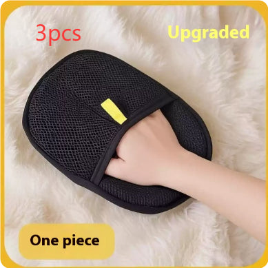 Pet Hair Remover Mitt Pet Hair Remover Gloves Deshedding Brush Glove For Dog Cat Rabbit With Long Short Curly Hair - 0 - CJ