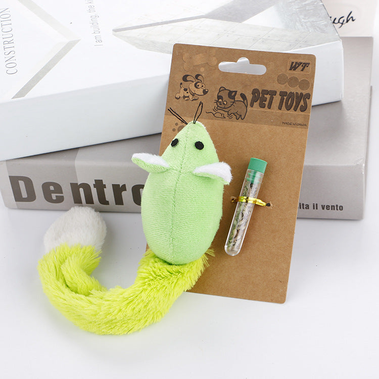 Long Tail Mouse Cat Teaster Toys Funny Pet Toys Cat Toys Mouse Trainning Funny Playing Toys Interactive Pets Products - 0 - CJ